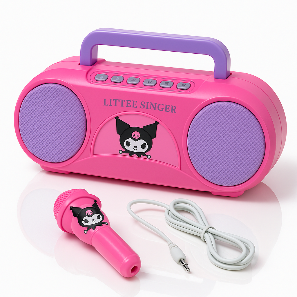 Kuromi Radio sa Mikrofonom za Devojčice