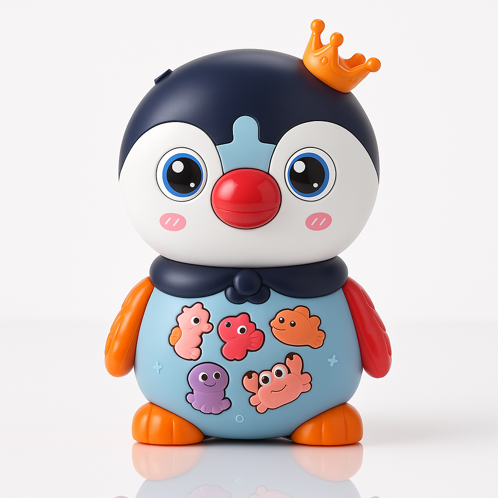 Igračka Piano Pingvin sa svetlima i zvucima za bebe