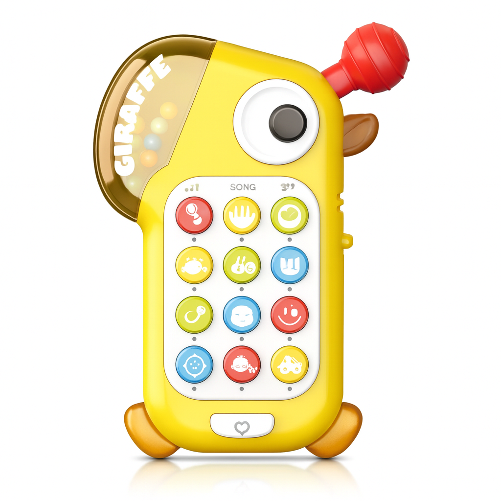 Interaktivni Dečji Telefon Žirafa – Omiljena Igračka za Mališane
