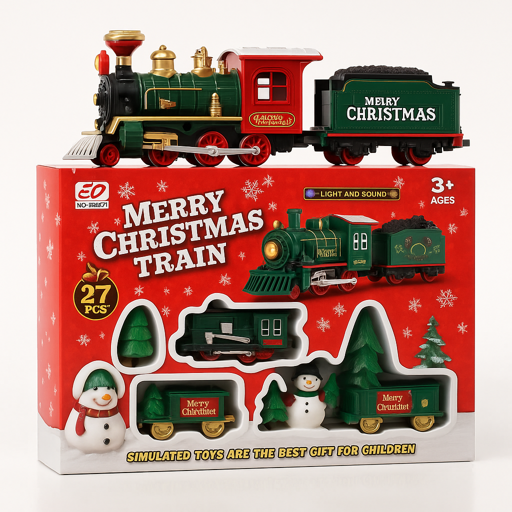 Praznična Lokomotiva Za Decu