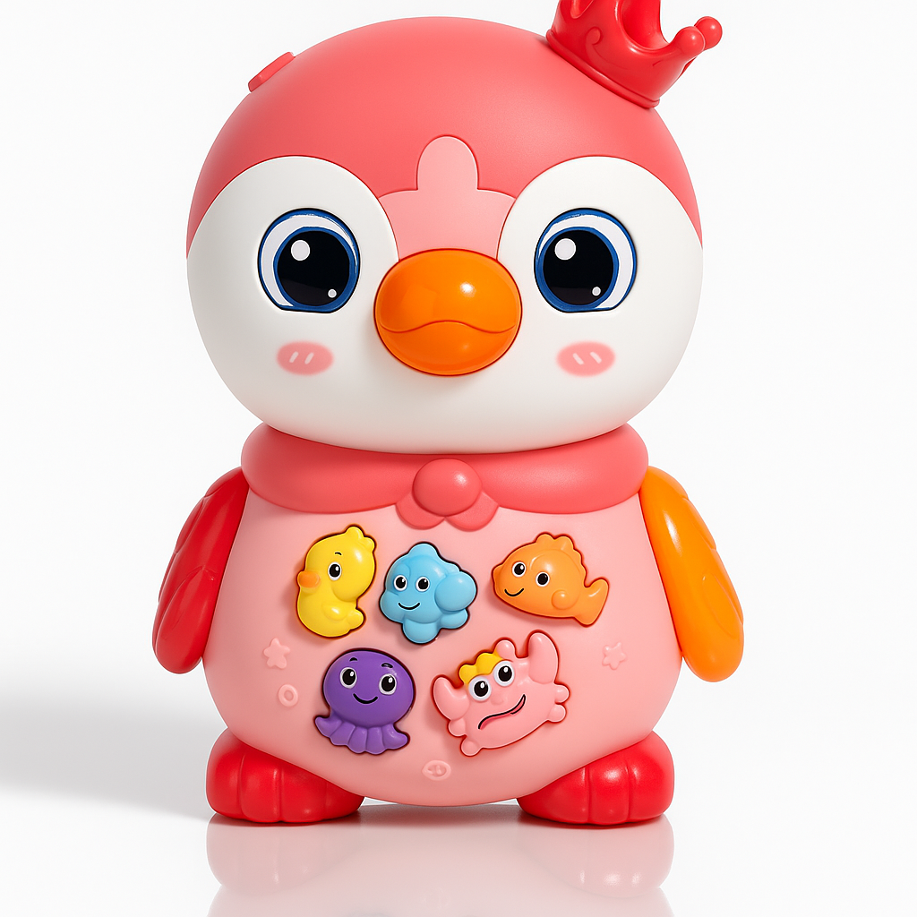 Igračka Piano Pingvin sa svetlima i zvucima za bebe