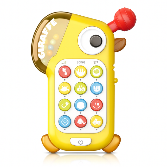 Interaktivni Dečji Telefon Žirafa – Omiljena Igračka za Mališane