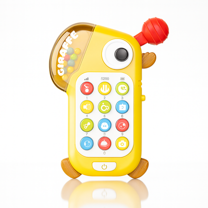 Interaktivni Dečji Telefon Žirafa – Omiljena Igračka za Mališane