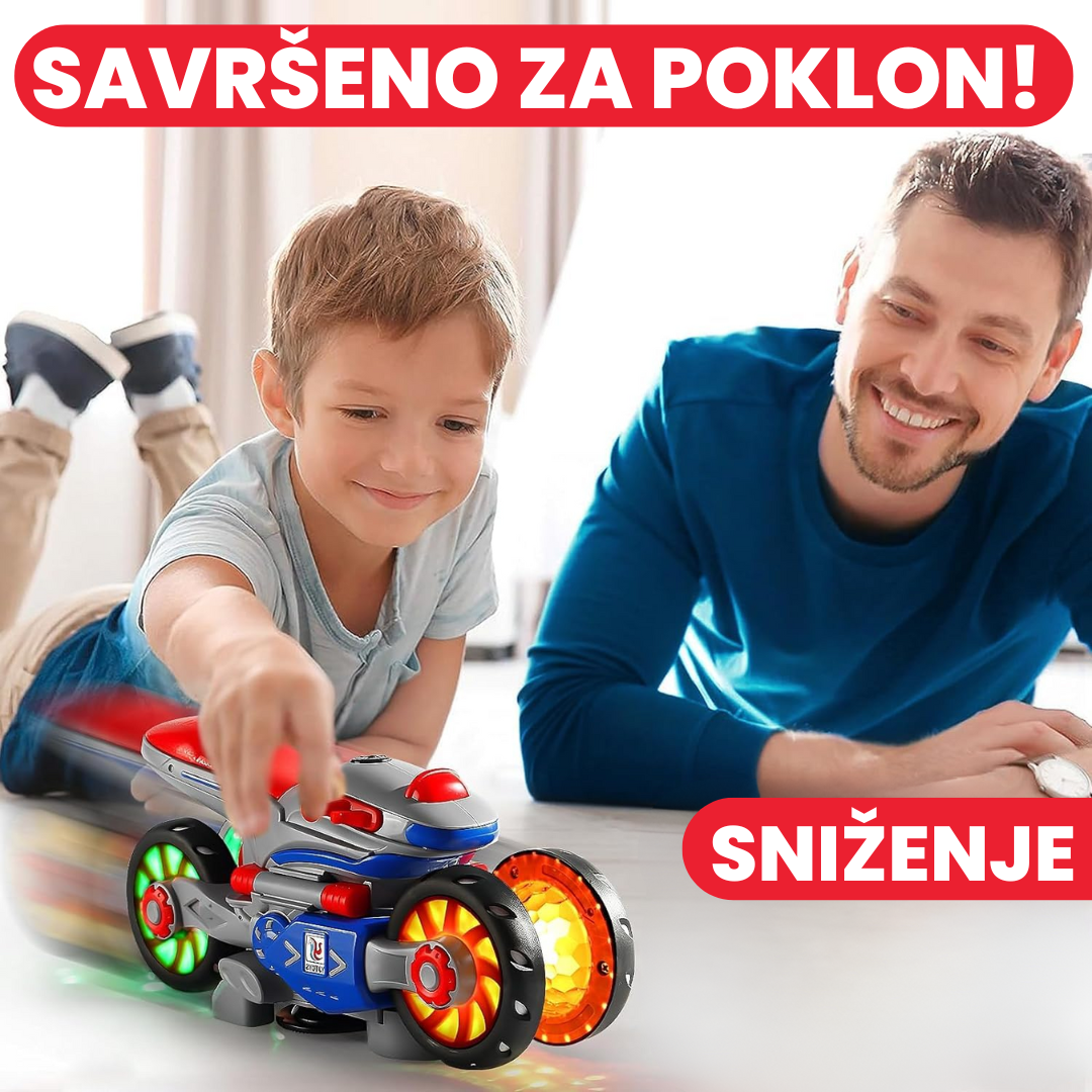 2u1 Muzički Svetleći Motor za decu