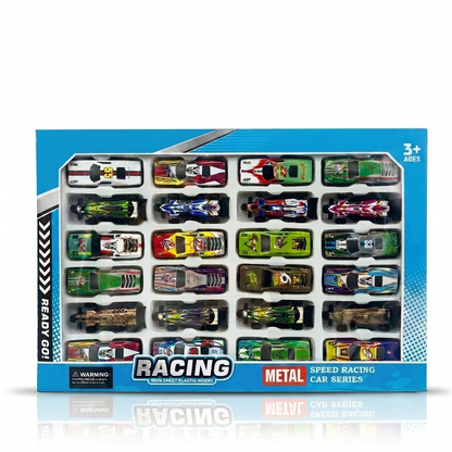 Speed Racing Car Series – set od 24 metalna trkačka autića u kutiji