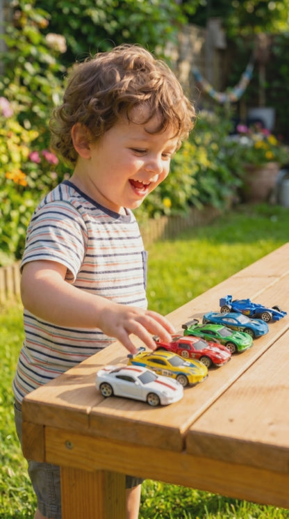 AKCIJA – Set Metalnih Trkačkih Autića 24 Komada | Igračke za Decu 3+ 🚗🏁